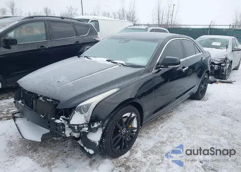 2014 Cadillac Ats Performance из США, поврежденный, VIN 1G6AJ5S31E0158394